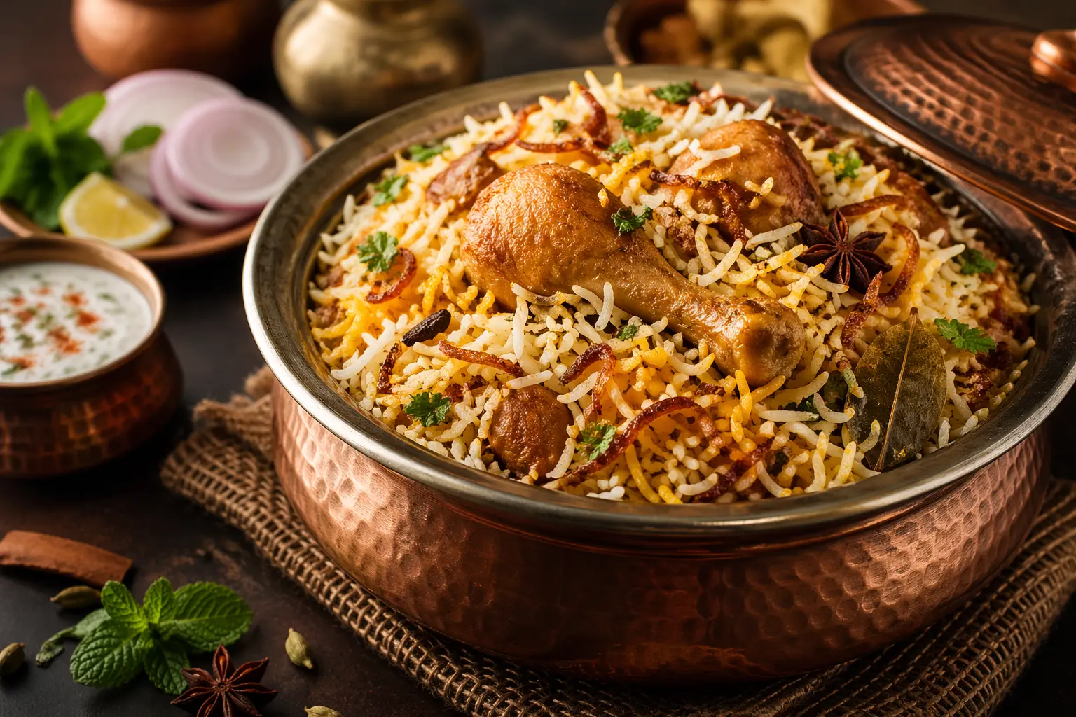 Best Hyderabadi Dum Biryani in Frisco